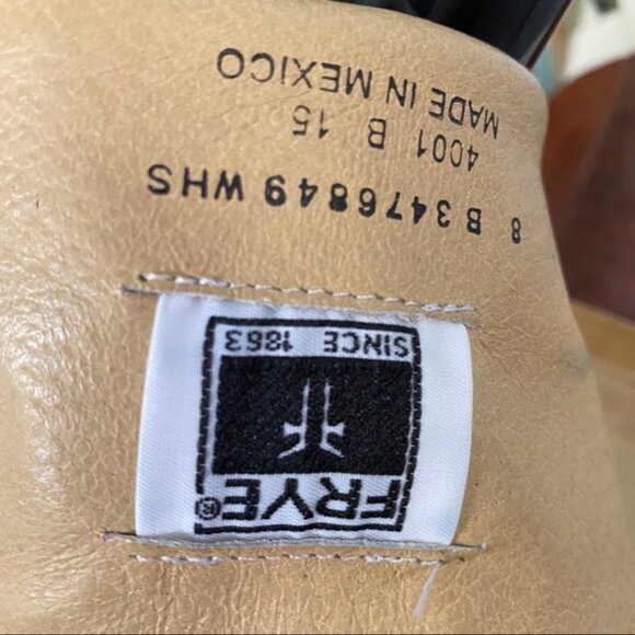 Frye Phillips Harness Tall Riding Boots Whiskey - Picture 11 of 11